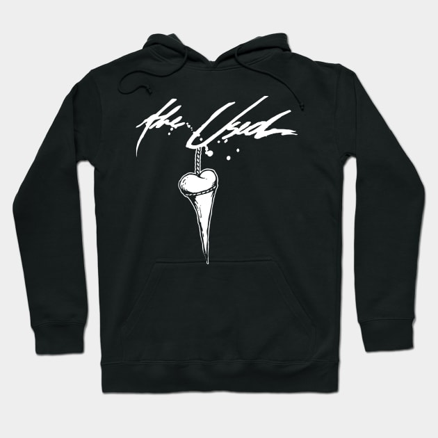 The Used Band 4 Hoodie by Lula Pencil Art